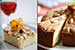 magazine photography_Fruit cake with nuts & Baked Sponge cake Fruit cake with nuts & Baked Sponge cake