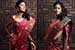 magazine photography_Model in Kancheepuram sari Model in Kancheepuram sari