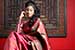 magazine photography_Model in a traditional sari Model in a traditional sari